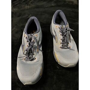 Brooks Ghost 15 Mens 14 Wide 2E Grey Orange Running Shoes 1103932E025